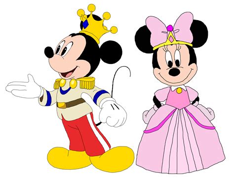 Prince Mickey and Princess Minnie - Minnie-rella - Mickey Mouse ...