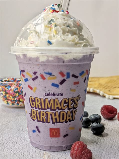 Easy copycat Grimace Mcdonalds Milkshake Recipe