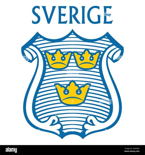 Three crowns of scandinavia Stock Vector Images - Alamy