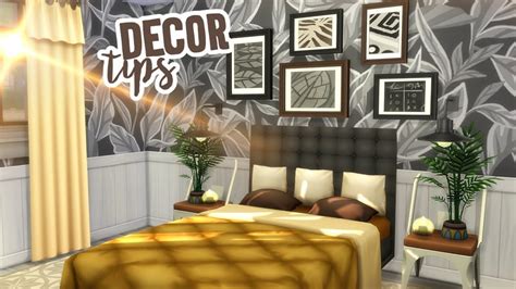 DECORATING TIPS 🔨 Make Custom Paintings (NO CC) | Sims 4 Building ...