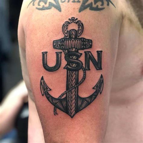 Top 51+ Best Navy Anchor Tattoo Ideas - [2021 Inspiration Guide]