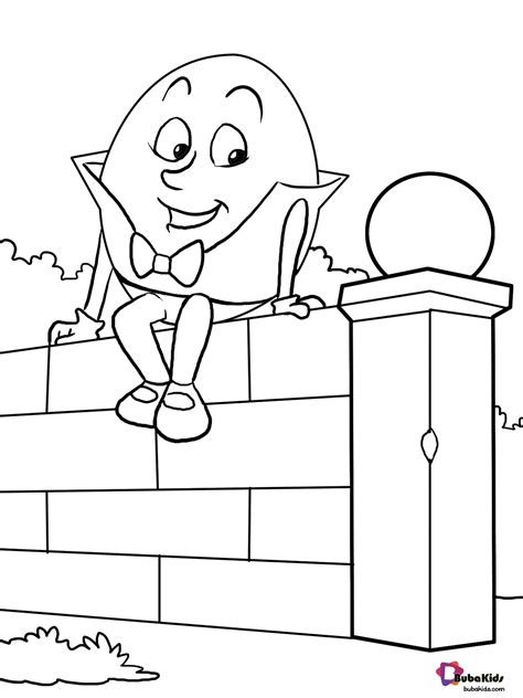 humpty dumpty coloring page Collection of cartoon coloring pages for ...