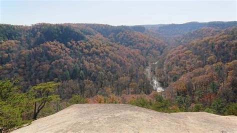 Hike Indian Staircase to Cloud Splitter in KY's Red River Gorge