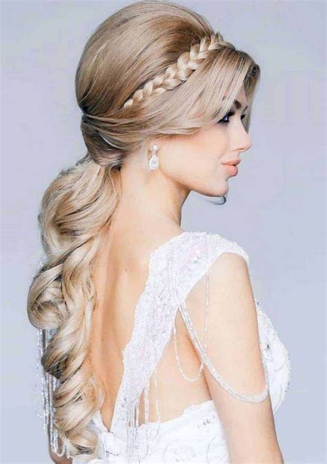 30 Awesome Wedding Hairstyles For Long Hair Ideas | Elegant wedding ...