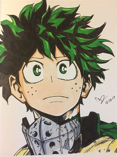 Izuku Midoriya aka Deku by ClarkRankins on DeviantArt