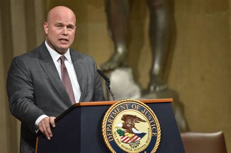 Democrats Are Suing Over Matthew Whitaker's Appointment As Acting ...