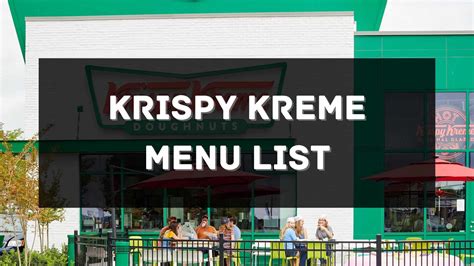 Krispy Kreme Menu Prices Philippines 2025 [Updated] — All About ...