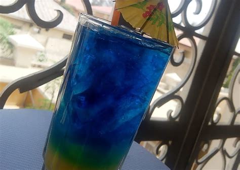 Blue Ocean Mocktail... So refreshing! Recipe by Lubys Kitchen - Cookpad