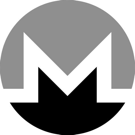 Monero Logo Black and White – Brands Logos