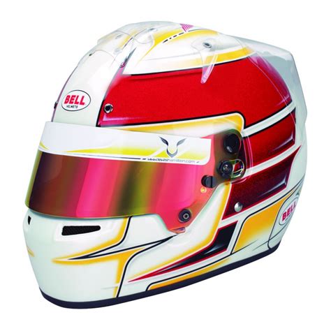 Bell KC7-CMR Lewis Hamilton Kart Helm