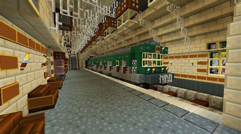 Minecraft subway build | Modern minecraft houses, Minecraft, Minecraft ...