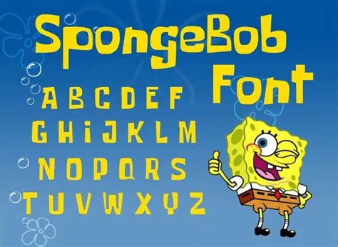 Spongebob Font - Download Fonts