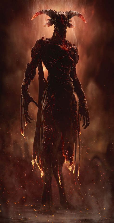 ArtStation, demon, artwork, Devil, digital art, Satan, concept art, HD ...