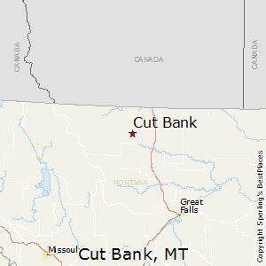 Cut Bank Montana Map | Cultural Map