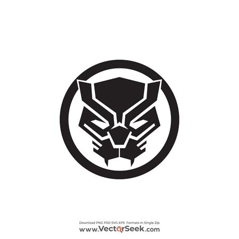 Black Panther Icon Logo Vector - (.Ai .PNG .SVG .EPS Free Download)