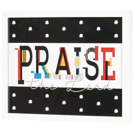 Latitude Run® Wall Art Praise The Lord | Wayfair