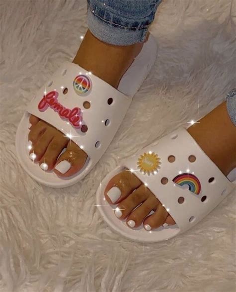 Pin by 𝐬𝐥𝐢𝐦𝐞𝐝𝐨𝐥𝐥 on shoe game ' | Handmade personalized jewelry, Crocs ...