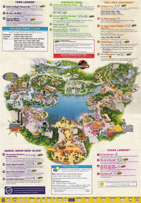 Universal Studios Guide Map - Universal Studios • mappery