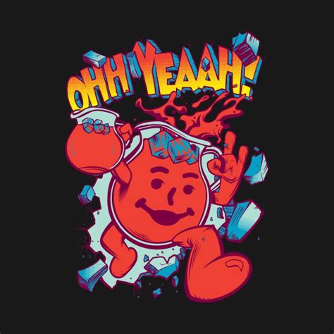 Hey Kool-Aid - 1 by bigorangeshirtshop in 2023 | Kool aid, Retro poster ...