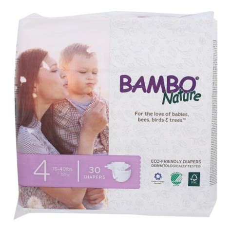 Bambo Nature Eco-Friendly Diapers - Case of 6 - 30 CT, Case of 6 - 30 ...