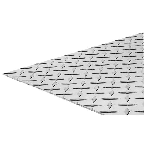 Steelworks 24-in x 48-in Aluminum Tread Plate Sheet Metal in the Sheet ...