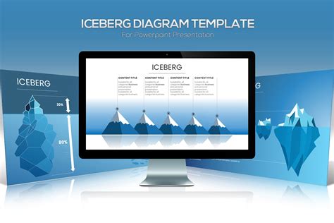 Iceberg Diagram Powerpoint Template | Presentation Templates ~ Creative ...