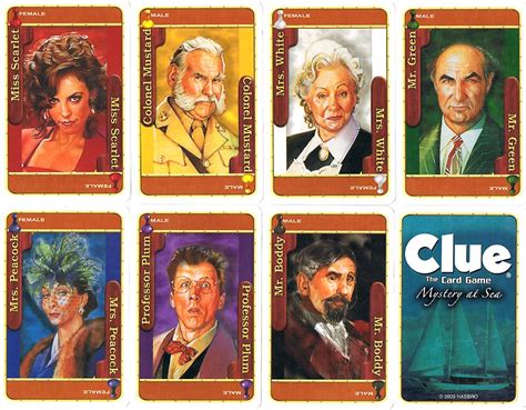 Clue Characters Costumes - Dressed For a Week & Here's How!