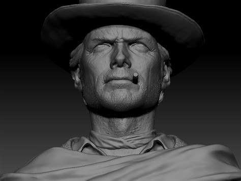 ArtStation - Clint Eastwood (young) Blondie / the man with no name (the ...