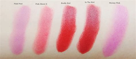 Corrector makeup: Revlon matte lipstick swatches