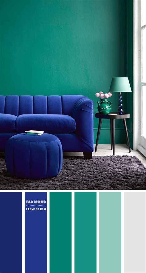 Bluish Green Color Chart