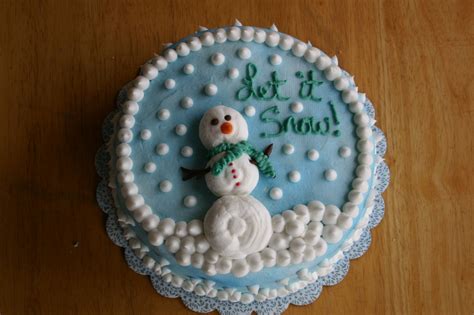 Let It Snow Cake | Winter cake, Christmas cookies decorated, Fall theme ...