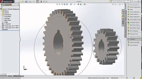 SPUR GEAR DESIGN with SOLIDWORKS TOOLBOX 2014 - YouTube