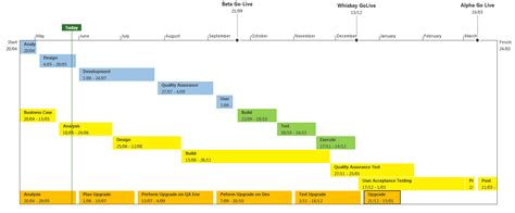 MS Project Timeline For Multiple Projects – Techno PM - Project ...