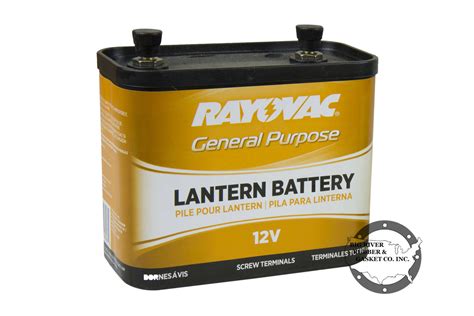 Rayovac 12 Volt Lantern Battery | Big River Rubber & Gasket