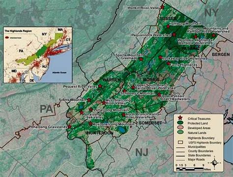 NJ Highlands Map : Photos, Diagrams & Topos : SummitPost