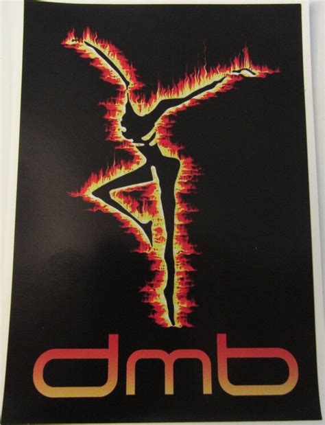 DMB Dave Matthews Decal FIRE DANCER Full Color by 2312sportswear