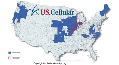 US Cellular Coverage Map | Cellular Coverage Map Of US