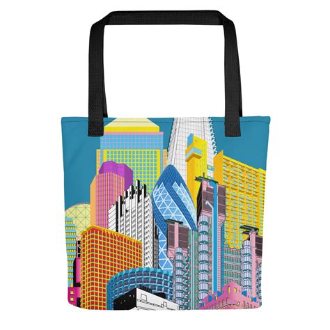 London Skyline Tote Bags