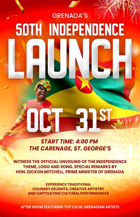 Grenada’s 50th Independence Launch – Embassy of Grenada