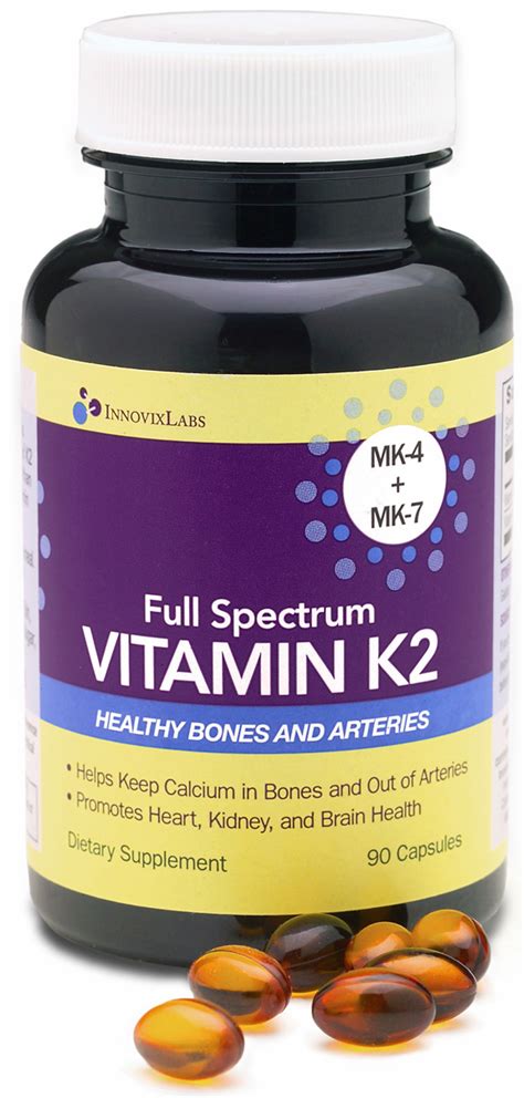 Vitamin K2 Supplement Dosage - Vitamin K2 (MK-7) Low Dose 45 Mcg, Life ...