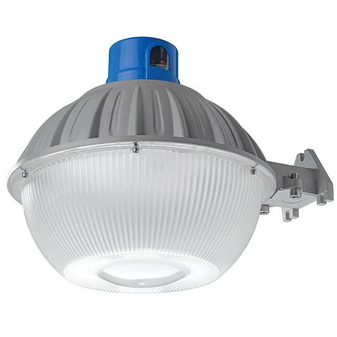 Defiant High Output Dusk to Dawn Grey Outdoor Integrated LED Area Light ...