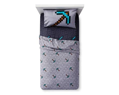 Minecraft Epic Bedding Products Set Twin Size Limited Edition Bundle ...