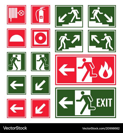 Printable Evacuation Plan Symbols - Printable Templates