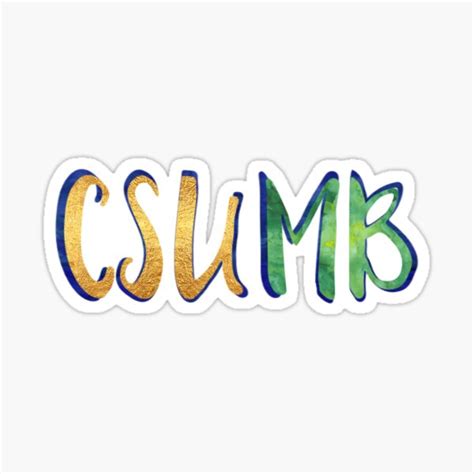 Csumb Stickers | Redbubble