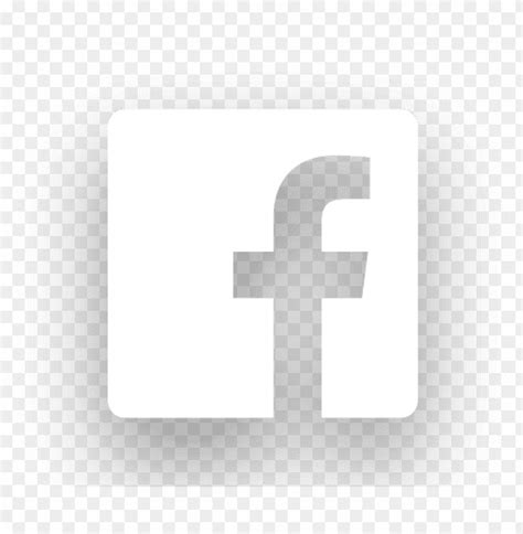 facebook logo white PNG image with transparent background | TOPpng