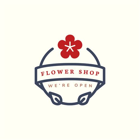 Flower shop logo design vector - Download Free Vectors, Clipart ...