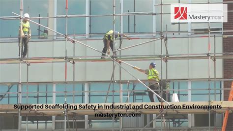 Supported Scaffolding Safety In Industrial And Construction ...