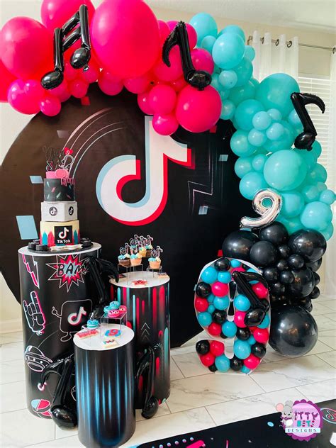 Tik Tok Birthday Party Ideas | Photo 1 of 20 | Catch My Party