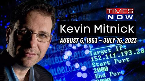 The Final Logout: Legendary Hacker Kevin Mitnick Passes Away ...