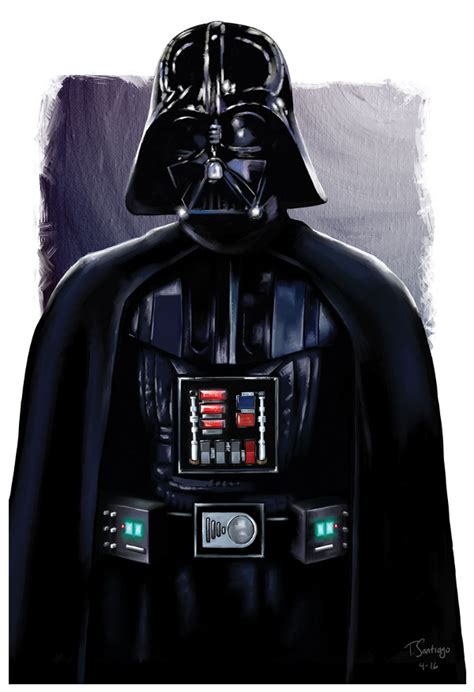 Darth Vader — Tony Santiago Art